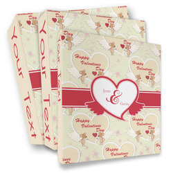 Mouse Love 3 Ring Binder - Full Wrap (Personalized)