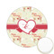 Mouse Love Icing Circle - Small - Front