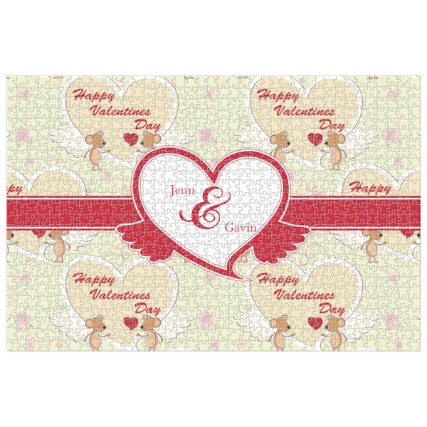 Custom Mouse Love Jigsaw Puzzle - 1000-piece (Personalized)