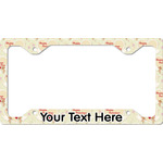 Mouse Love License Plate Frame - Style C (Personalized)