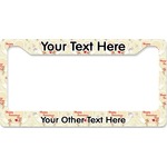 Mouse Love License Plate Frame - Style B (Personalized)