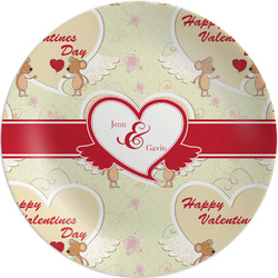Mouse Love Melamine Salad Plate - 8" (Personalized)