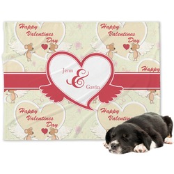 Mouse Love Dog Blanket - Regular (Personalized)