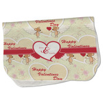 Mouse Love Burp Cloth - Fleece w/ Couple's Names