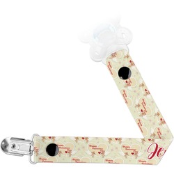 Mouse Love Pacifier Clip (Personalized)