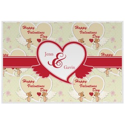 Mouse Love Laminated Placemat w/ Couple's Names