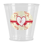 Mouse Love Plastic Shot Glass (Personalized)