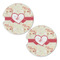 Mouse Love Sandstone Car Coasters - Set of 2