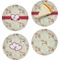 Mouse Love Set of Appetizer / Dessert Plates