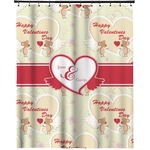 Mouse Love Extra Long Shower Curtain - 70"x84" (Personalized)