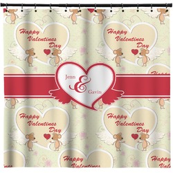 Mouse Love Shower Curtain - 71" x 74" (Personalized)