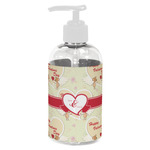 Mouse Love Plastic Soap / Lotion Dispenser (8 oz - Small - White) (Personalized)