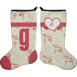 Mouse Love Holiday Stocking - Double-Sided - Neoprene (Personalized)