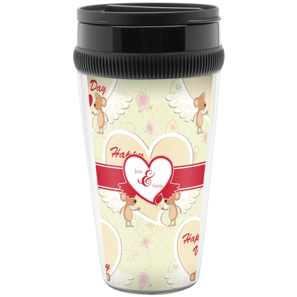 Custom Mouse Love Acrylic Travel Mug without Handle (Personalized)