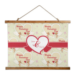 Mouse Love Wall Hanging Tapestry - Wide (Personalized)