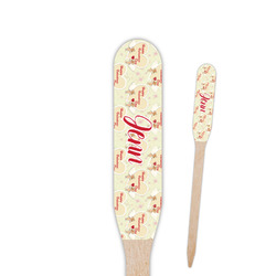 Mouse Love Paddle Wooden Food Picks - Single Sided (Personalized)