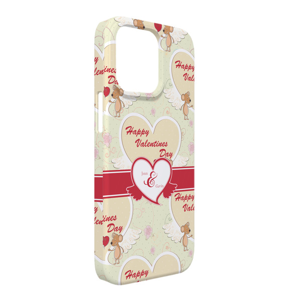 Custom Mouse Love iPhone Case - Plastic - iPhone 13 Pro Max (Personalized)