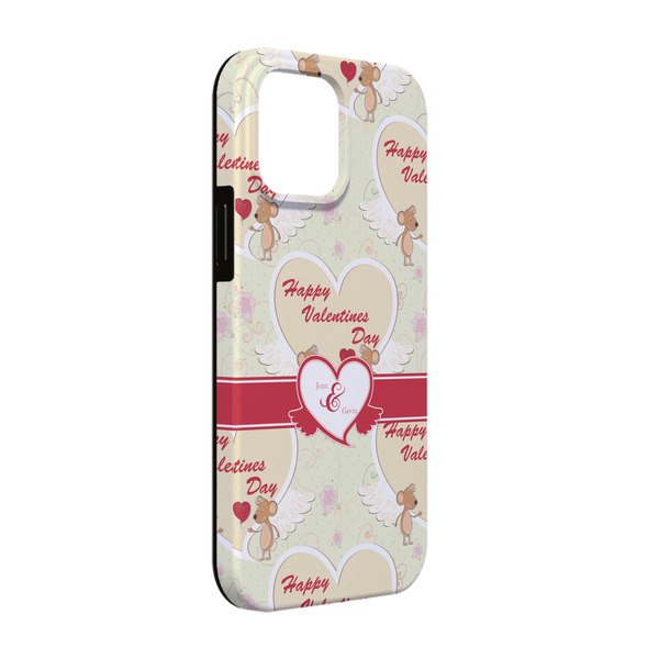 Custom Mouse Love iPhone Case - Rubber Lined - iPhone 13 Pro (Personalized)