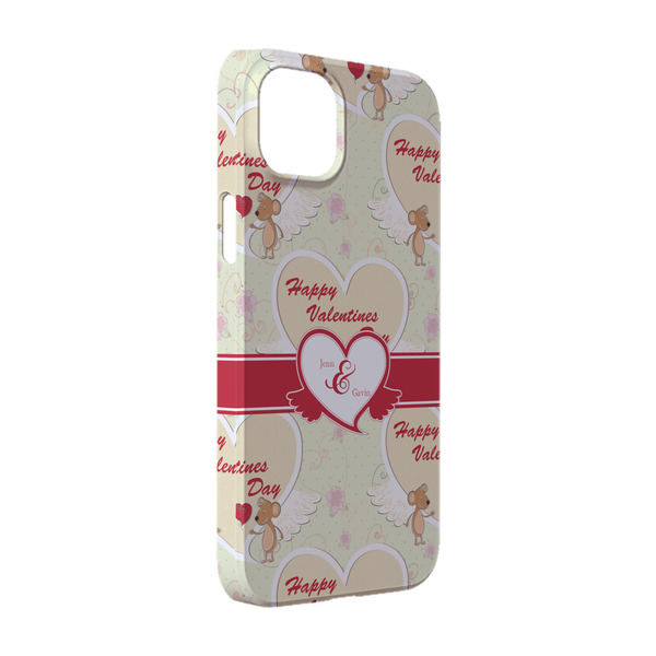 Custom Mouse Love iPhone Case - Plastic - iPhone 14 (Personalized)