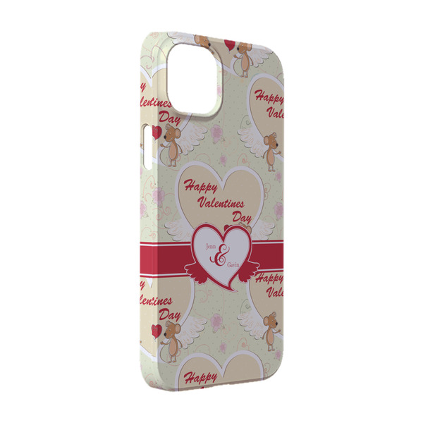 Custom Mouse Love iPhone Case - Plastic - iPhone 14 Pro (Personalized)