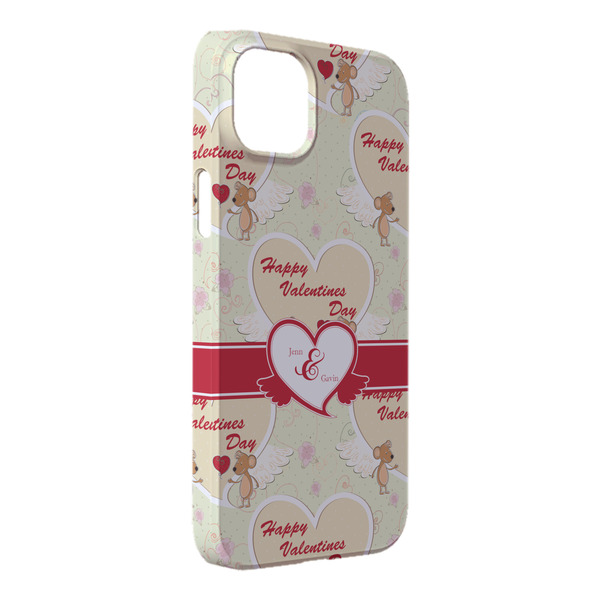 Custom Mouse Love iPhone Case - Plastic - iPhone 14 Pro Max (Personalized)