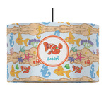 Under the Sea 12" Drum Pendant Lamp - Fabric (Personalized)