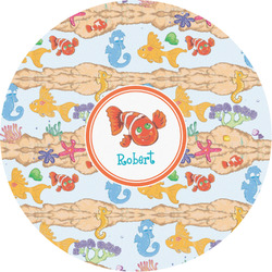 Under the Sea Multipurpose Round Labels - Custom Sized (Personalized)