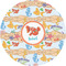 Under the Sea 3" Multipurpose Round Labels - Single Sticker