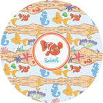 Under the Sea Multipurpose Round Labels - 5" (Personalized)