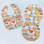 Under the Sea Baby Bib & Burp Set w/ Name or Text