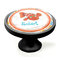 Under the Sea Black Custom Cabinet Knob (Side)