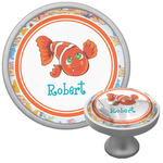 Under the Sea Cabinet Knob (Silver) (Personalized)