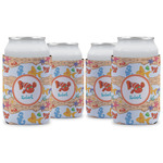 Under the Sea Can Cooler (12 oz) - Set of 4 w/ Name or Text