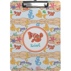 Under the Sea Clipboard (Letter Size) (Personalized)