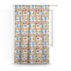 Under the Sea Curtain Panel - Custom Size