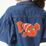 Under the Sea Twill Iron On Patch - Custom Shape - 3XL