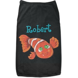 Under the Sea Black Pet Shirt (Personalized)
