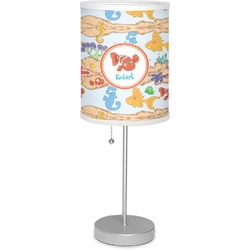 Under the Sea 7" Drum Lamp with Shade Linen (Personalized)