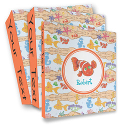 Under the Sea 3 Ring Binder - Full Wrap (Personalized)