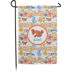 Under the Sea Small Garden Flag - Double Sided w/ Name or Text
