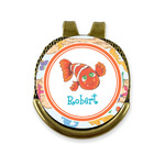 Under the Sea Golf Ball Marker - Hat Clip - Gold