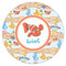 Under the Sea Icing Circle - Large - Single