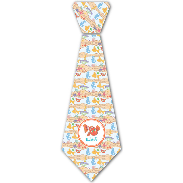 Custom Under the Sea Iron On Tie - 4 Sizes w/ Name or Text