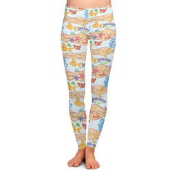 Under the Sea Ladies Leggings - Extra Large