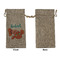 Under the Sea Large Burlap Gift Bags - Front Approval