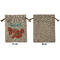 Under the Sea Medium Burlap Gift Bag - Front Approval