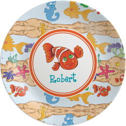 Under the Sea Melamine Salad Plate - 8" (Personalized)