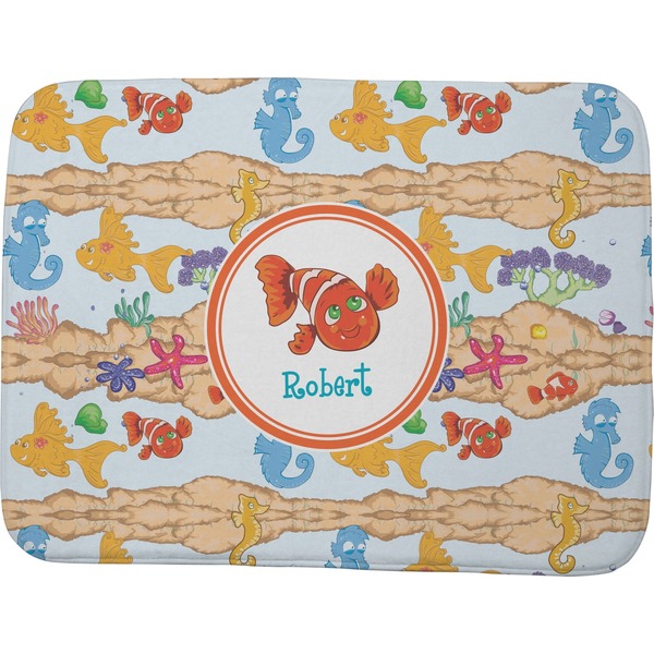 Custom Under the Sea Memory Foam Bath Mat - 48"x36" (Personalized)