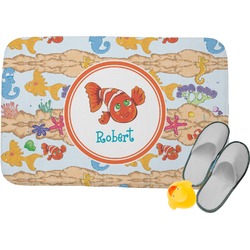 Under the Sea Memory Foam Bath Mat - 24"x17" (Personalized)