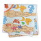 Under the Sea Microfiber Dish Rag - FOLDED (square)